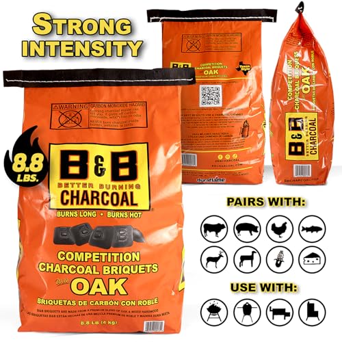 8.8 LB Organic Charcoal Briquettes U528592