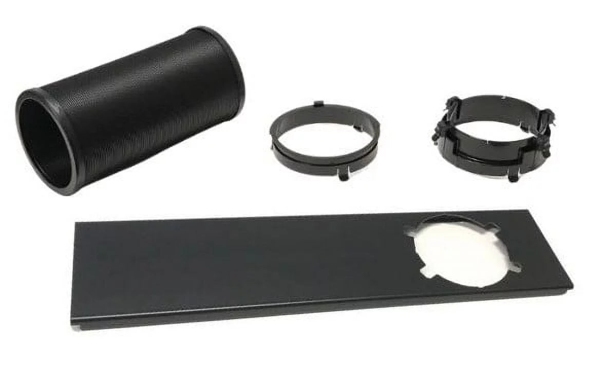 Black Window Air Conditioner Exhaust Kit P8976