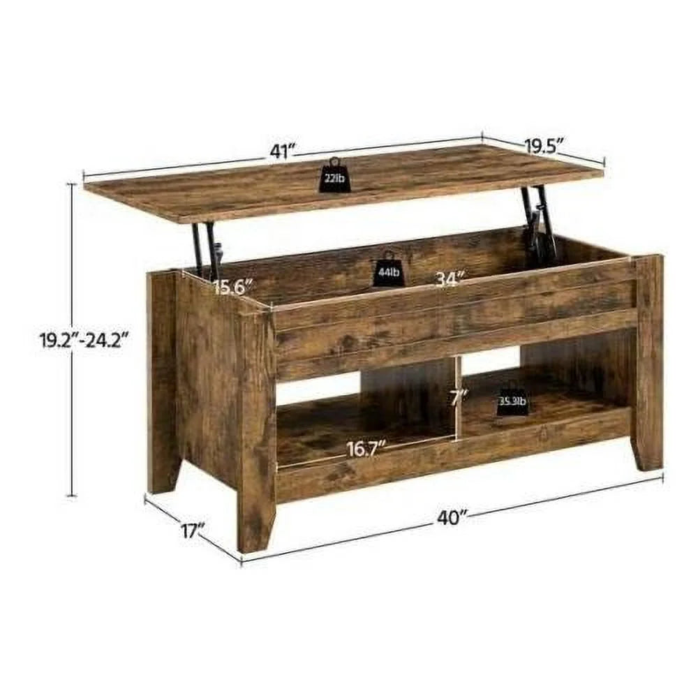 Lift Top Coffee Table with Storage K202