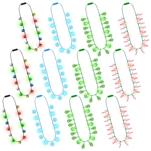 Christmas Light Up Necklace H134
