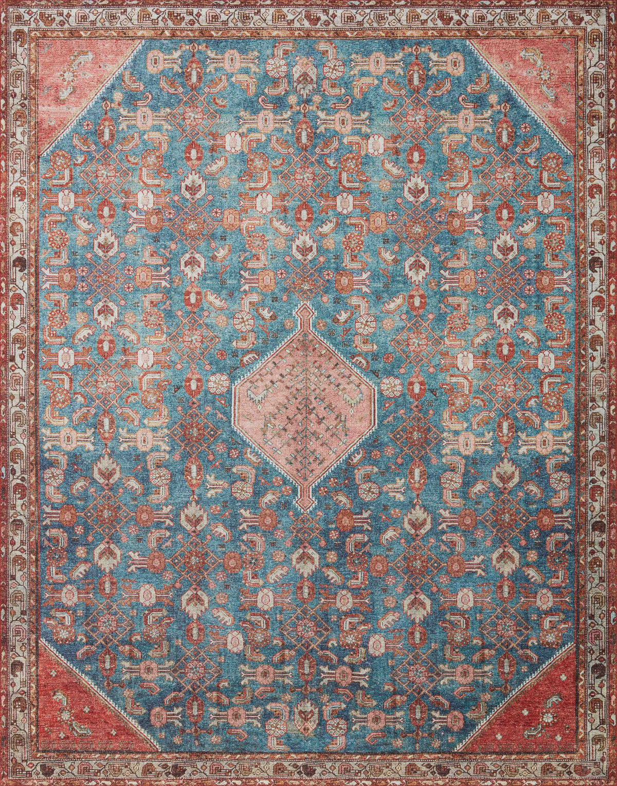 5' x 7'6 Rug F388