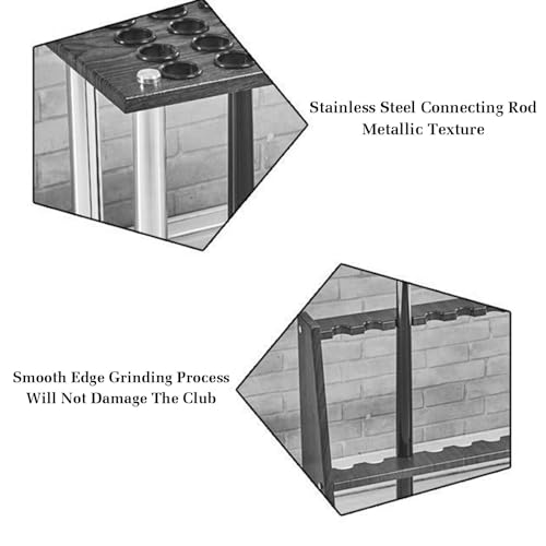 Billiard Cue Stand & Rack Holds 36 Cues Brown X350880