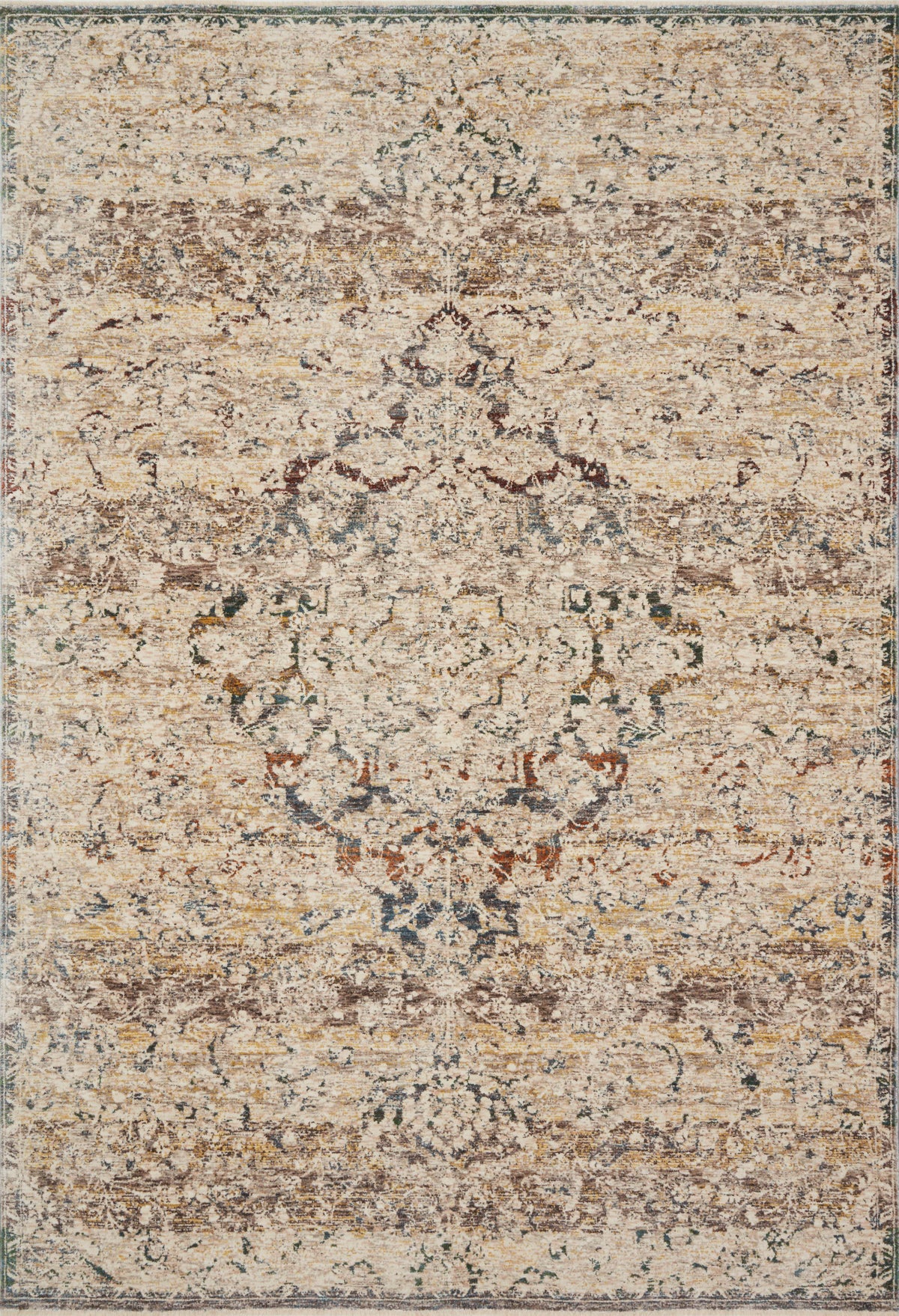 Ivory Multi 7'10 x 10' Rug H260