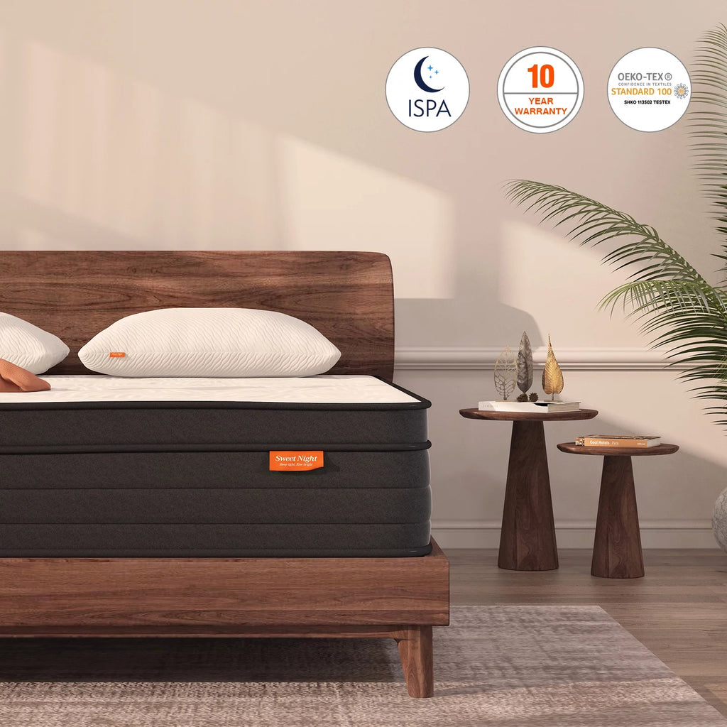 King Size Medium Firm Memory Foam Hybrid Mattress V578541