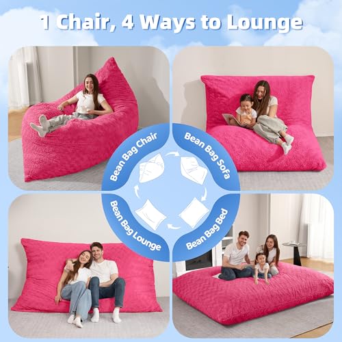 4 in 1 Memory Foam Bean Bag Chair J224375