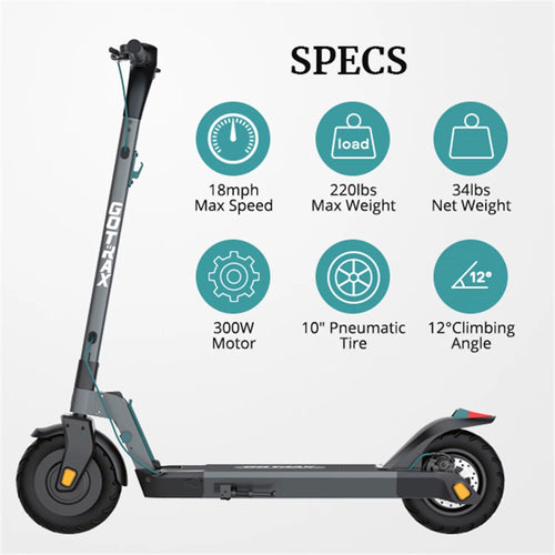 300W 10 Tires Foldable Electric Scooter S1466
