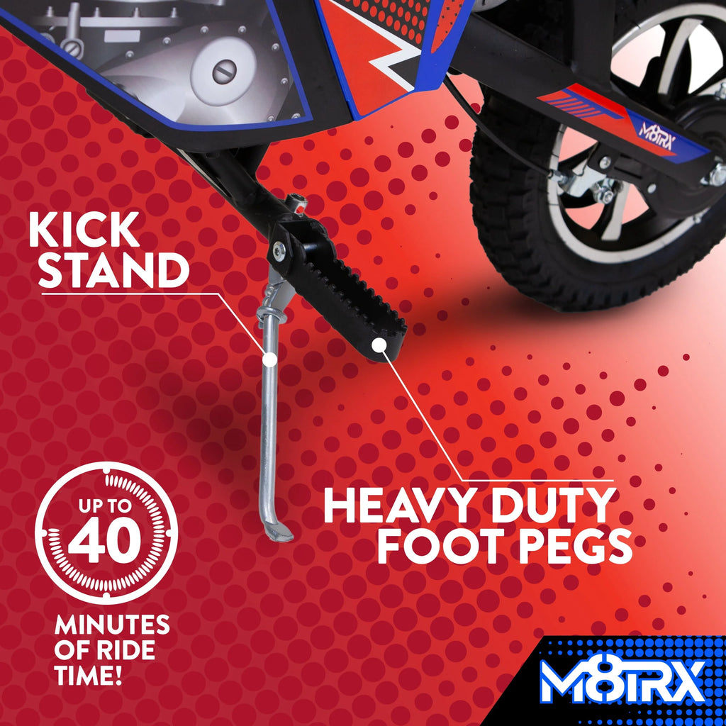 Blue 24V Electric Dirt Bike Y92688