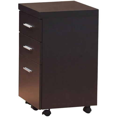 3 Piece Office Chair File Cabinet and Computer Desk Set W8005