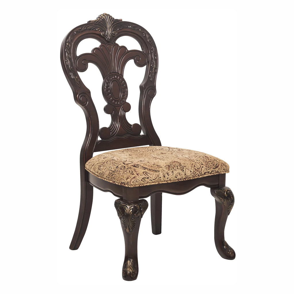 2pc Fabric Upholstered Side Chairs R1248
