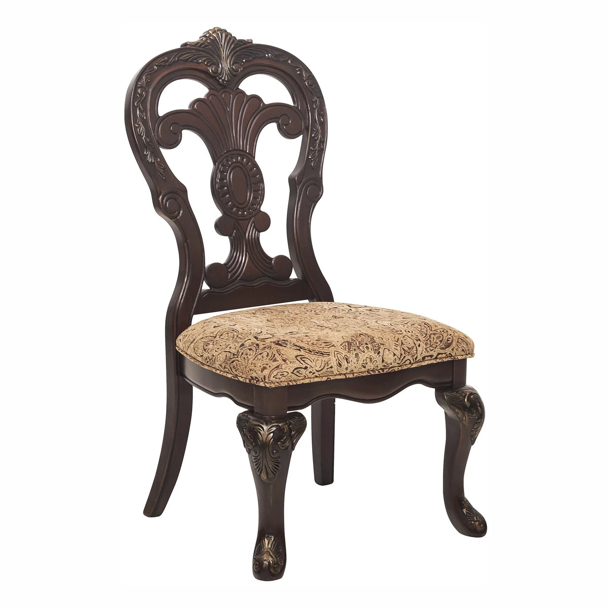 2pc Fabric Upholstered Side Chairs R1248