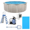18 Foot by 52 Inch Steel Frame Above Ground Pool M113862