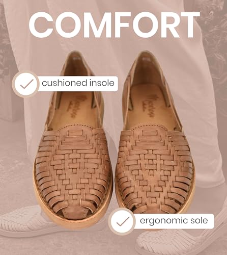 Leather Huarache Handmade Mexican Sandals P5313