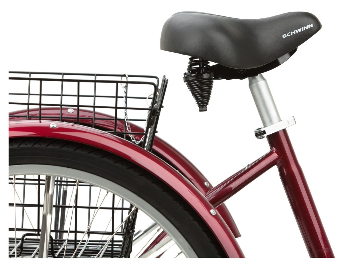 26-inch Adult Tricycle with Rear Storage Basket A9197