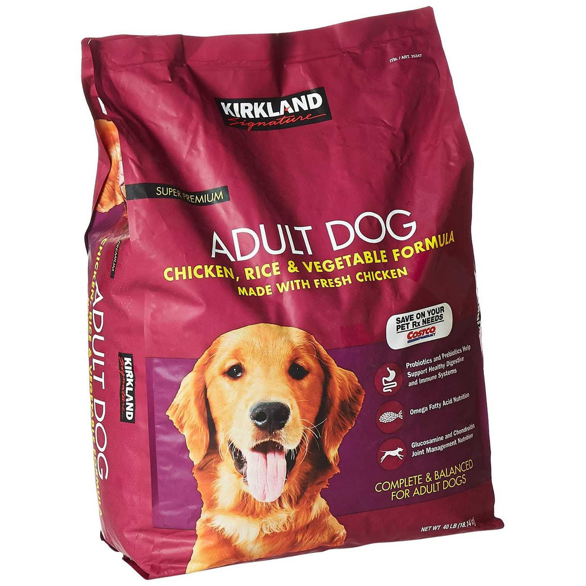 Chicken Rice Vegetable Dog Food E9450