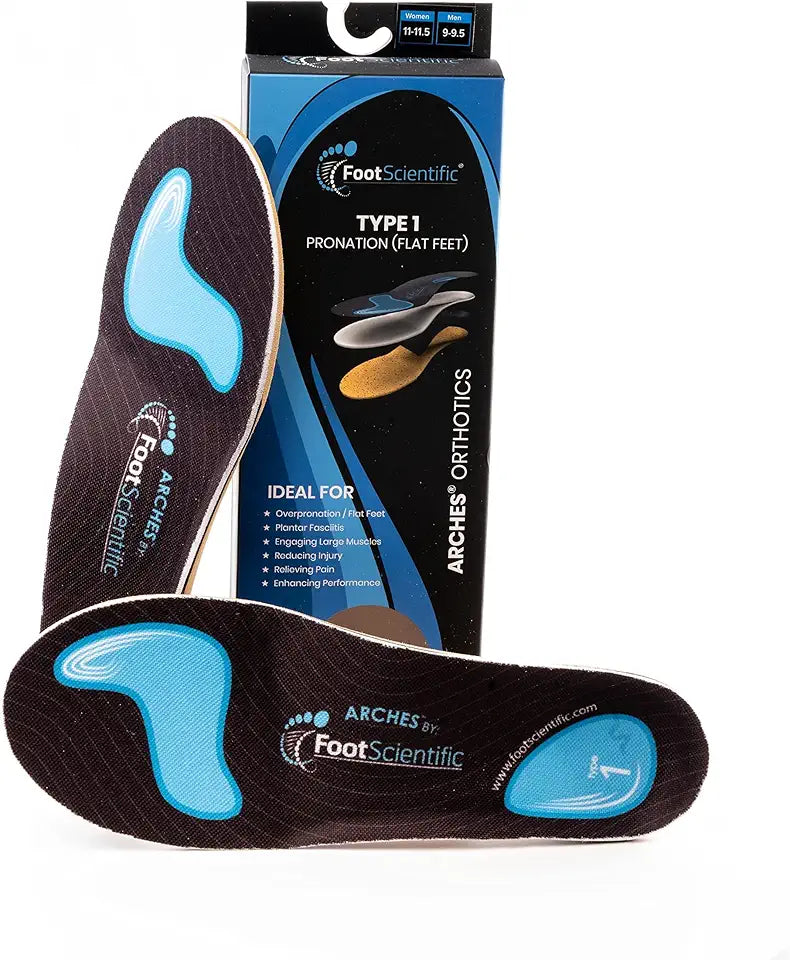 Orthotic Shoe Insoles Men's Size 7-7.5 Women's Size 9-9.5 R795