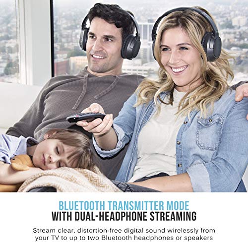 Bluetooth Audio Transmitter for 2 Wireless Headphones F52524