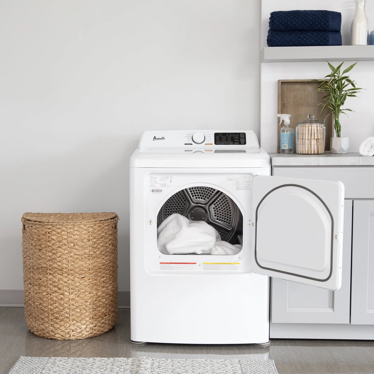 Front Load Electric Clothes Dryer 7.0 Cu. ft. White J410032