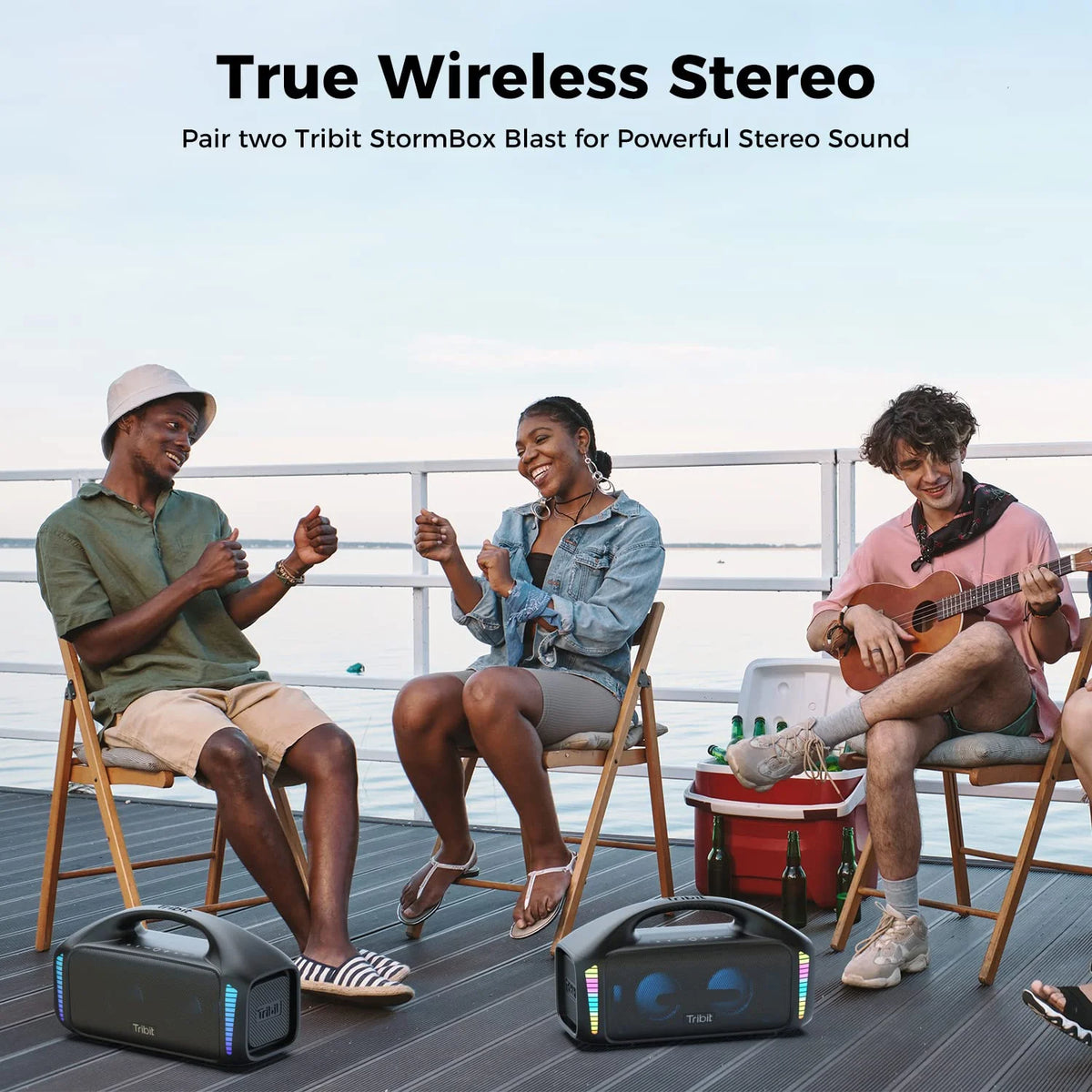 Portable Bluetooth Speaker 90W IPX7 Waterproof P125477