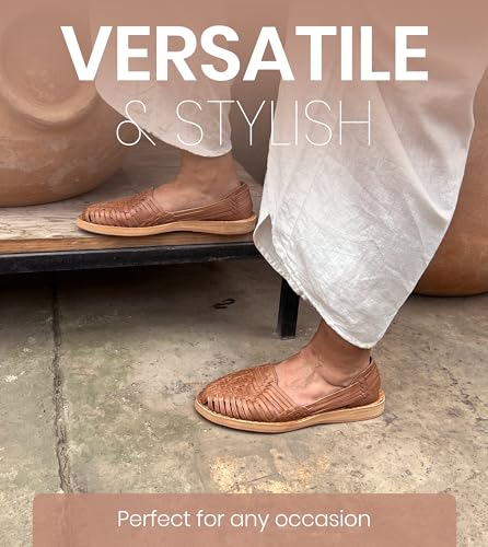 Leather Huarache Handmade Mexican Sandals P5313