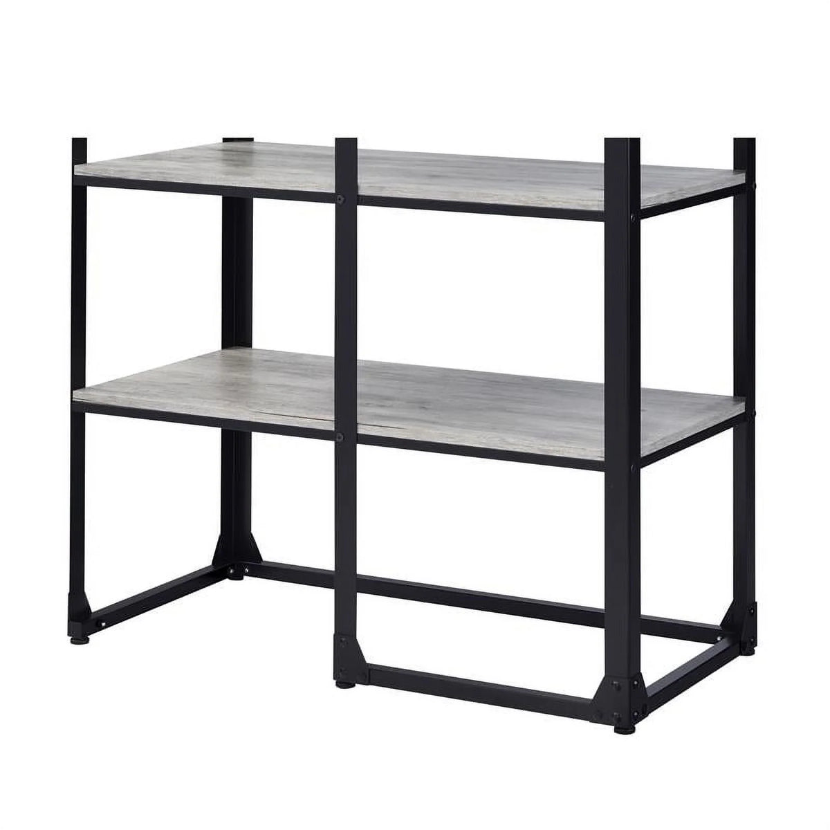 Industrial Metal 4-Shelf Bookcase N3358