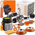 Puppy Starter Kit Dog Toys Dog Bed Blankets Grooming Tool W99340