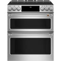 6.7 cu. ft. Smart Slide-In Double Oven Induction Range with Convection in Stainless Steel W923854