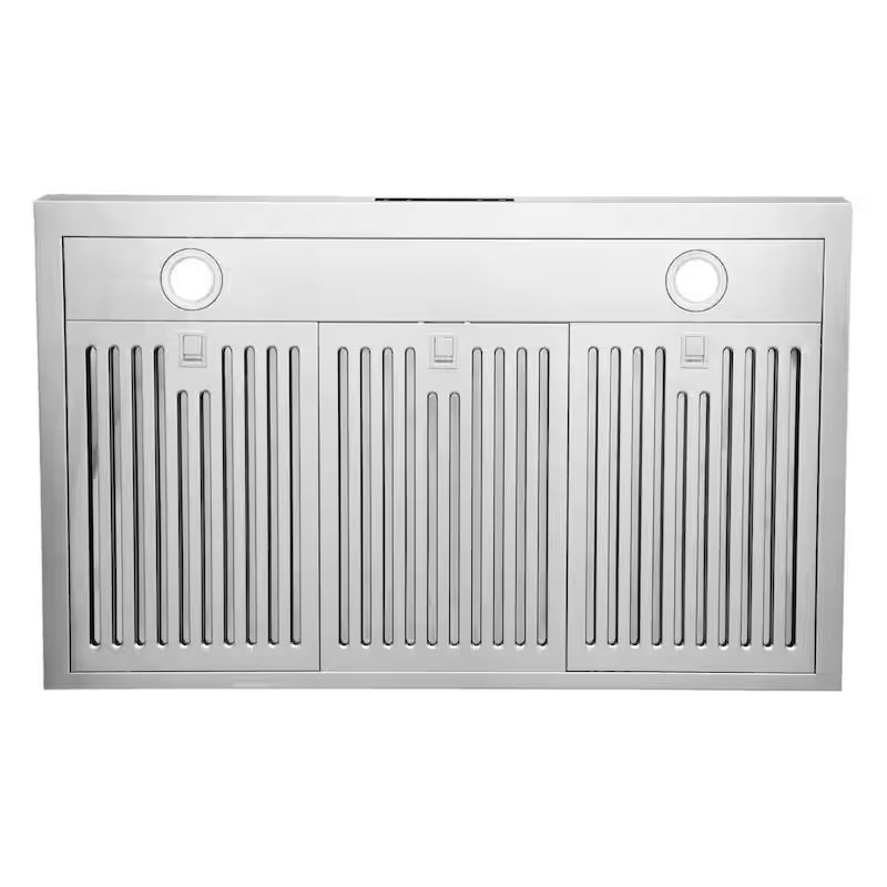 36 in. 500 CFM Ducted Under Cabinet Range Hood with Digital Touch Display and LED Lights in Stainless Steel B81846