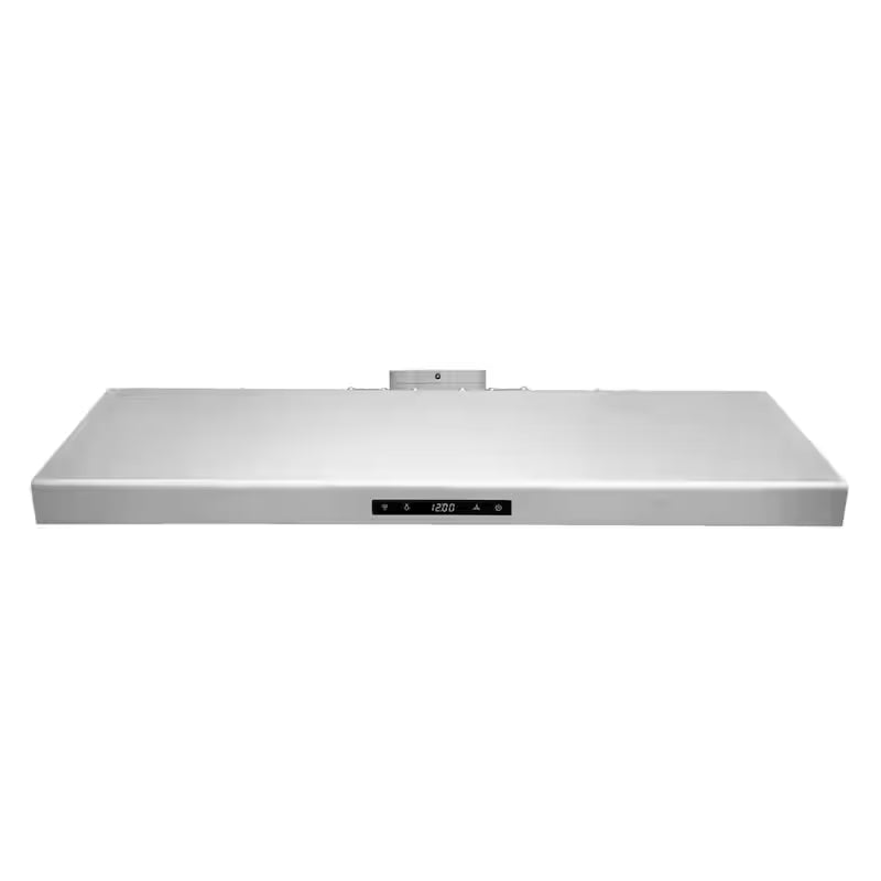 36 in. 500 CFM Ducted Under Cabinet Range Hood with Digital Touch Display and LED Lights in Stainless Steel B81846