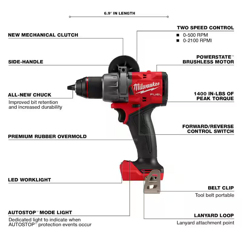 18-Volt Lithium-Ion Brushless Cordless Hammer Drill Impact Driver V9339