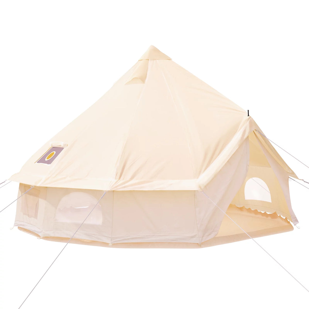 Canvas Bell Tent with Stove Jacket Waterproof 4 Seasons Z14732