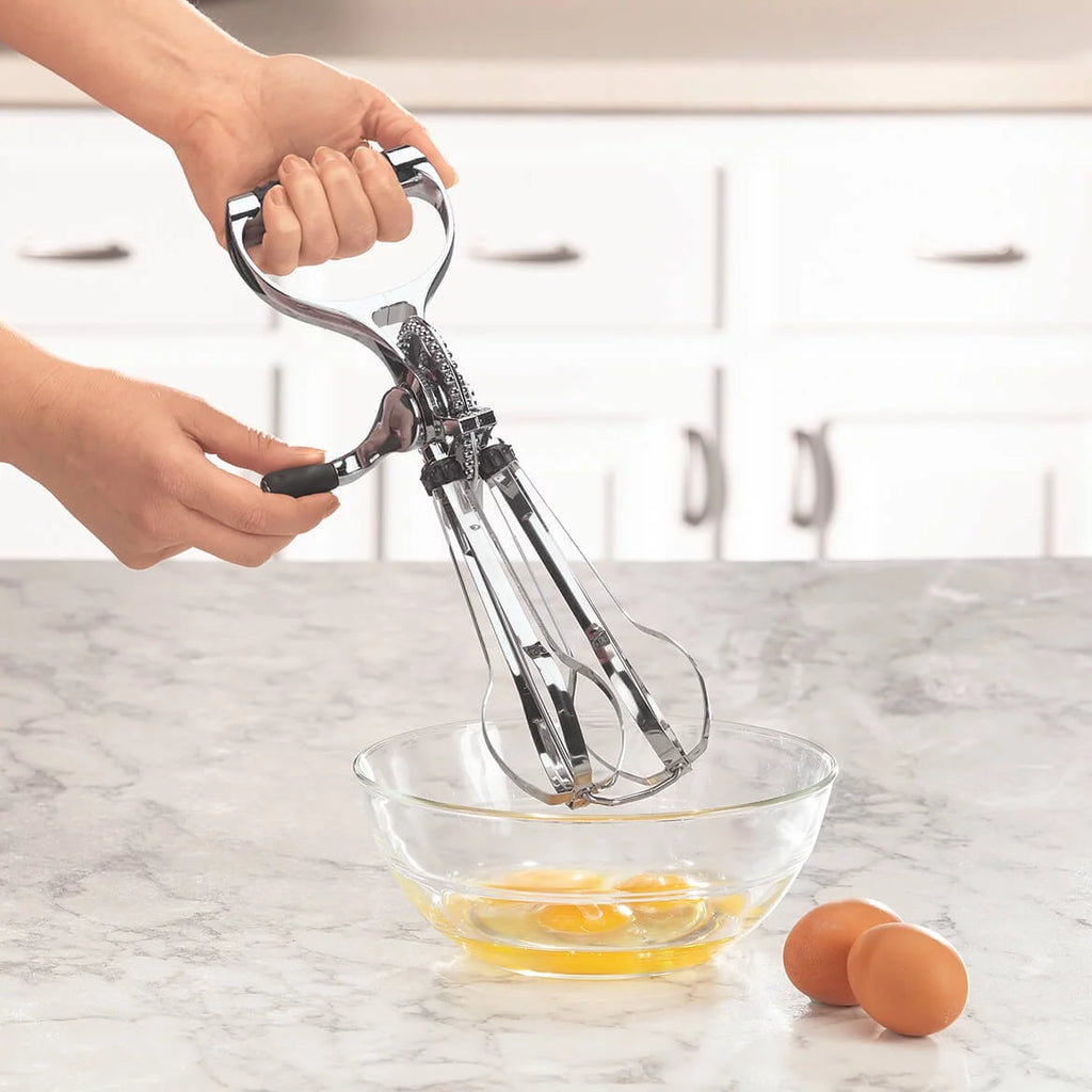 Stainless Steel Hand Held Egg Beater Q160