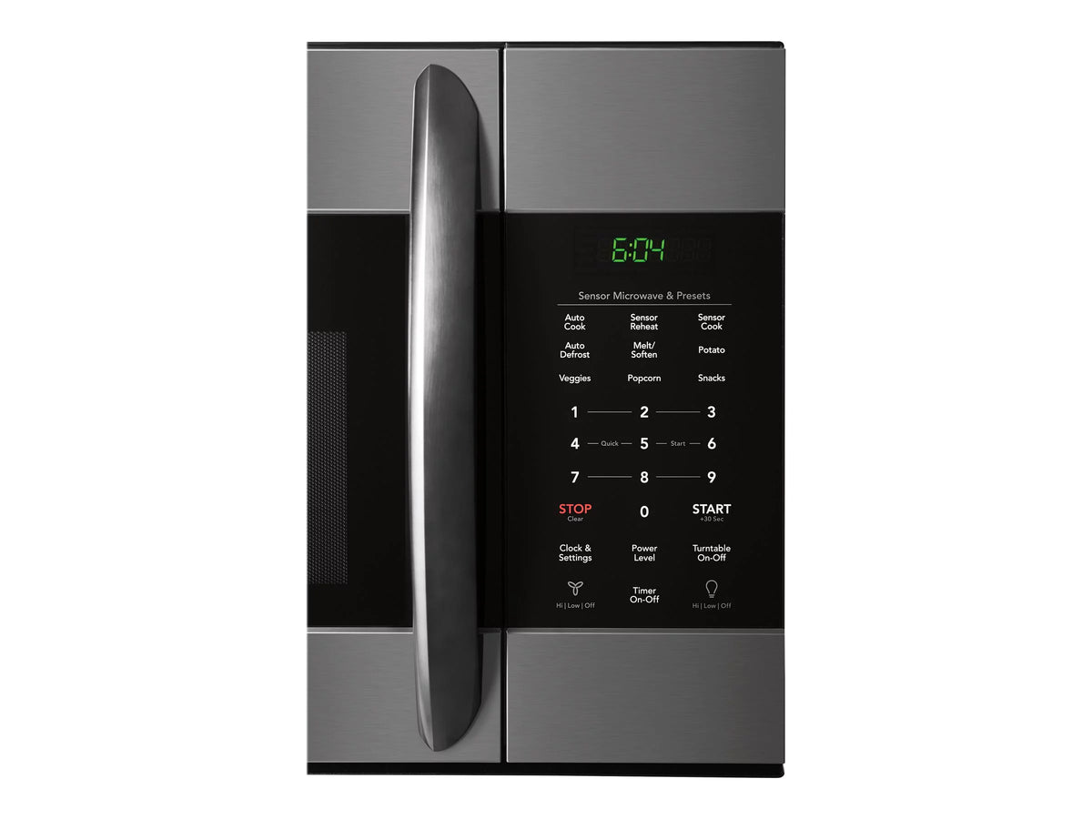 30 Over the Range Microwave with 1.7 cu. ft. Capacity Black Stainless Steel F3442